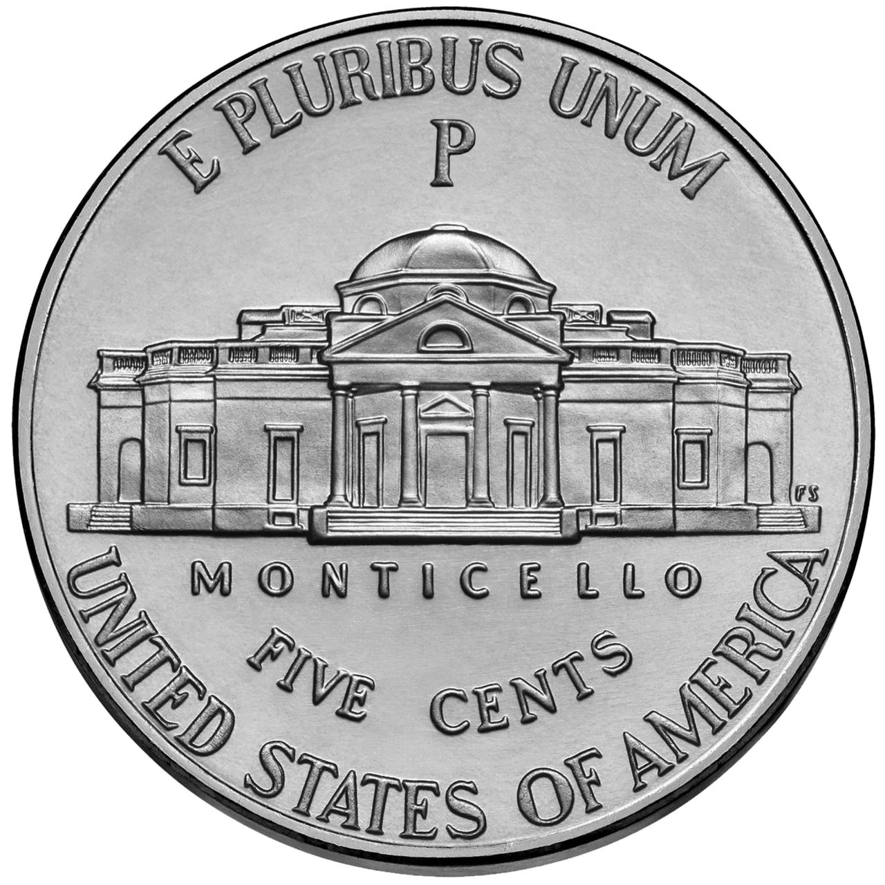 1942 Jefferson Nickel Reverse (P)