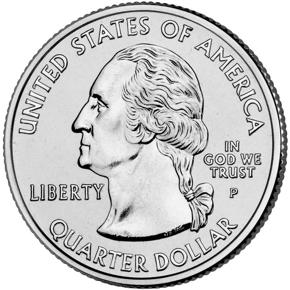 2003 50 State Quarters Coin Uncirculated Obverse