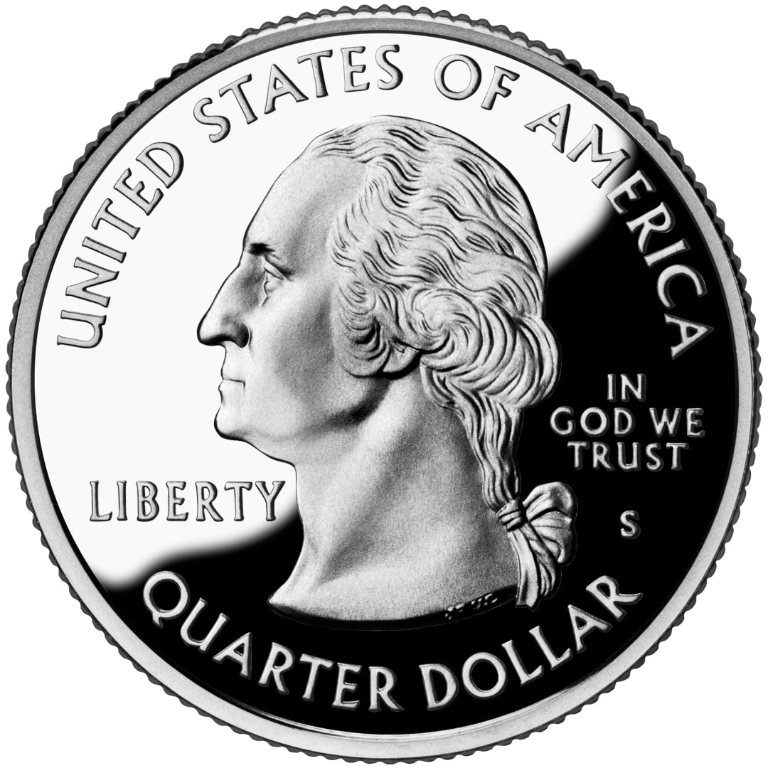 2007 50 State Quarters Coin Proof Obverse