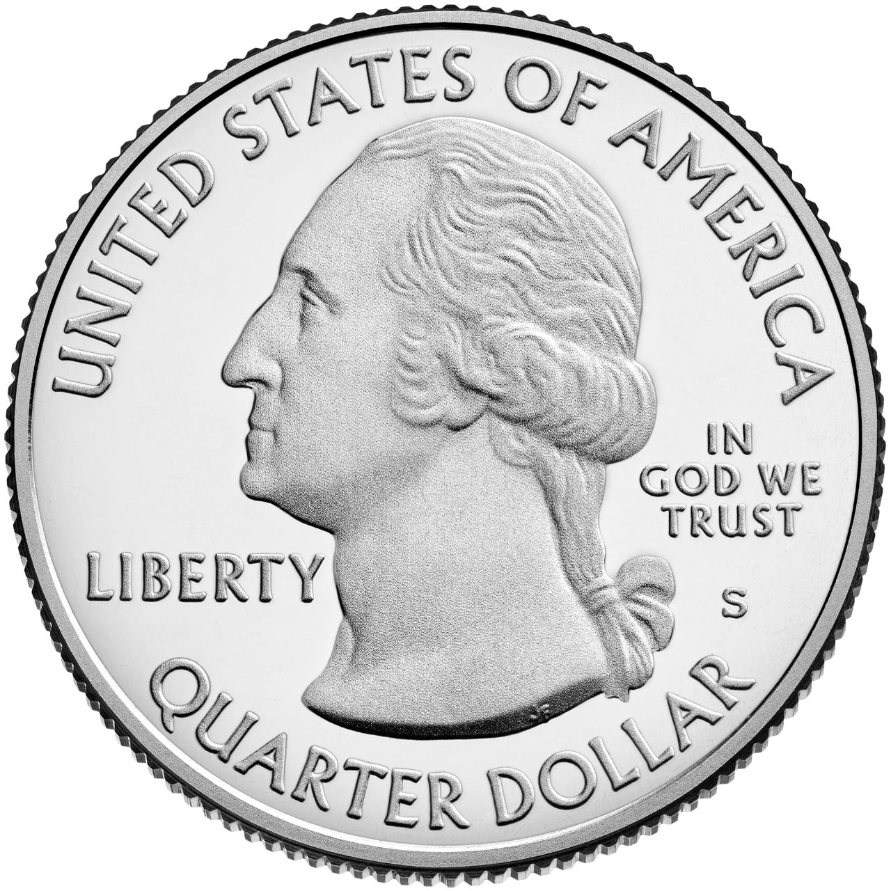 2019 America the Beautiful Quarters Coin Proof Obverse