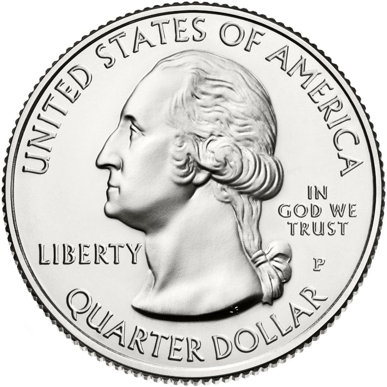 2014 America The Beautiful Quarters Coin Uncirculated Obverse P
