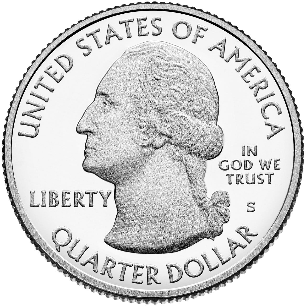 2017 America the Beautiful Quarters Proof Obverse