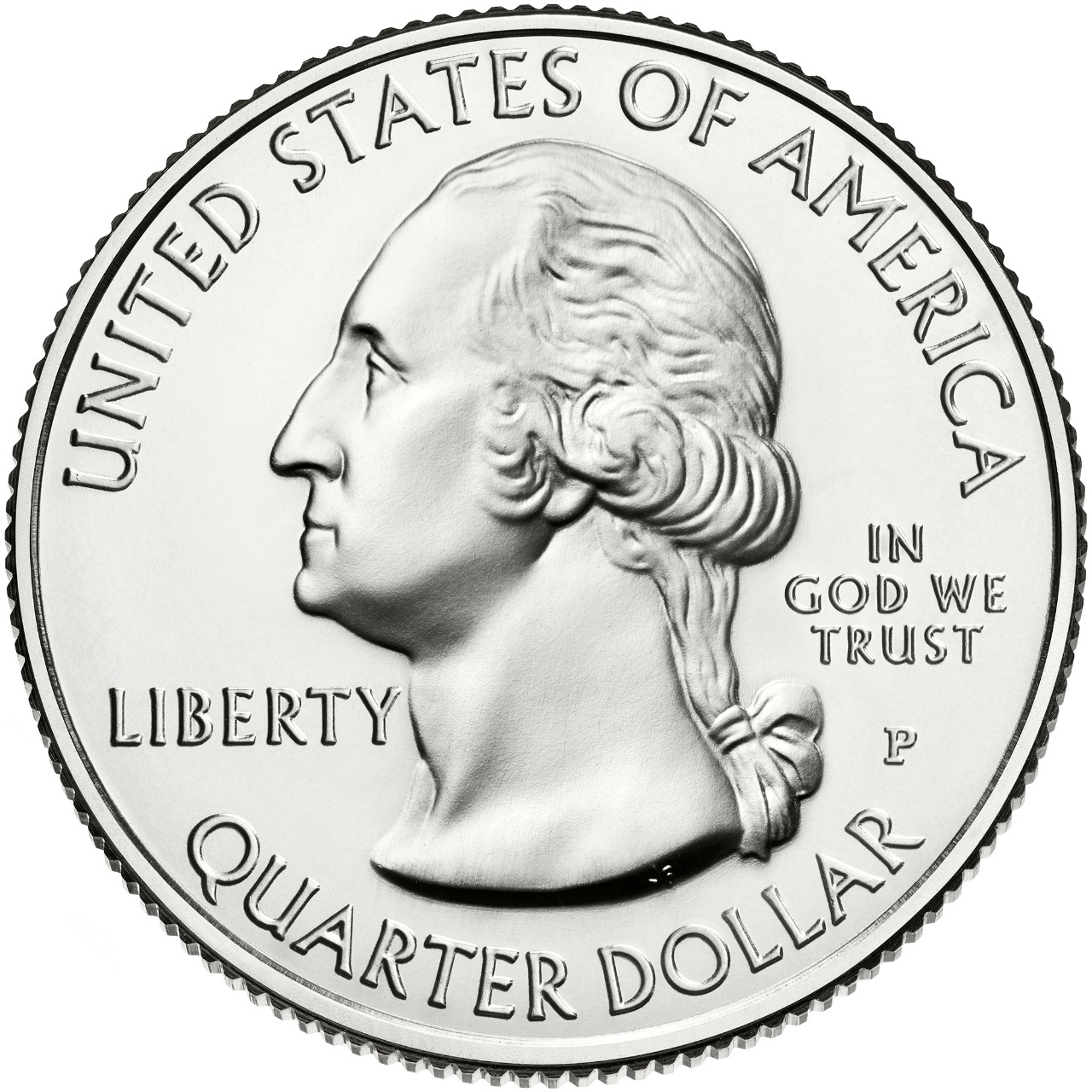 2014 America The Beautiful Quarters Coin Uncirculated Obverse P