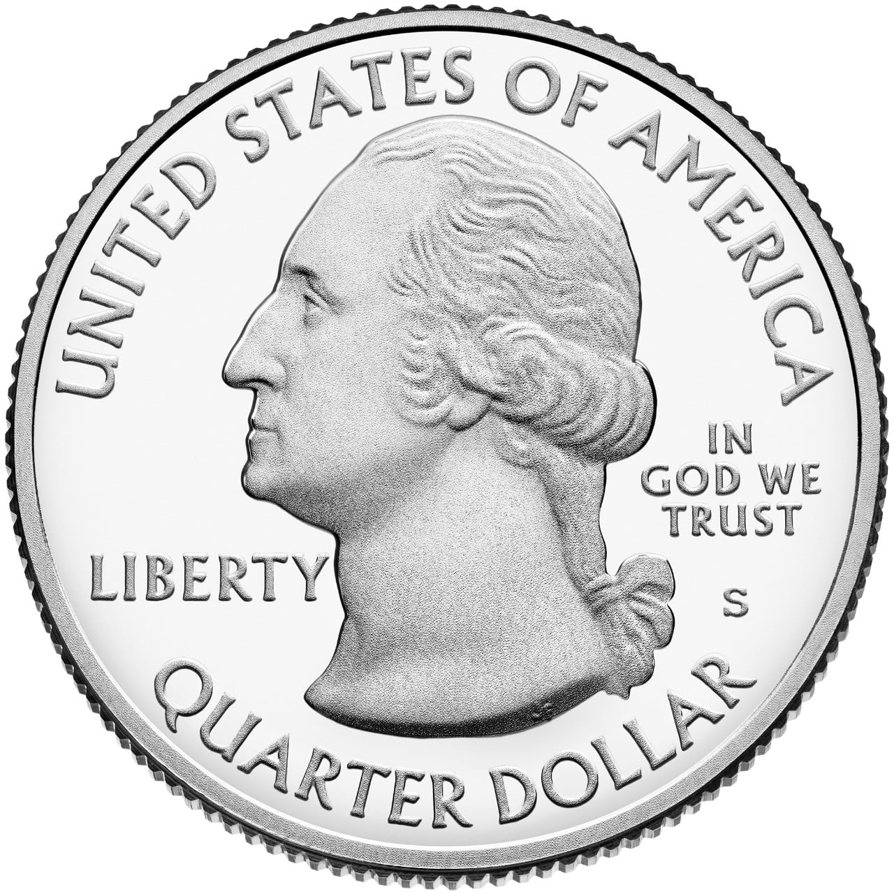 2016 America The Beautiful Quarters Coin Proof Obverse