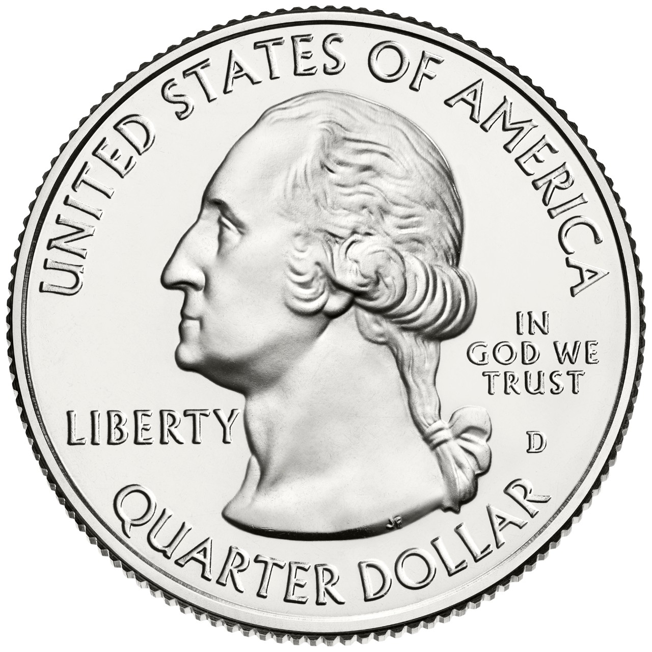 2015 America The Beautiful Quarters Coin Uncirculated Obverse D