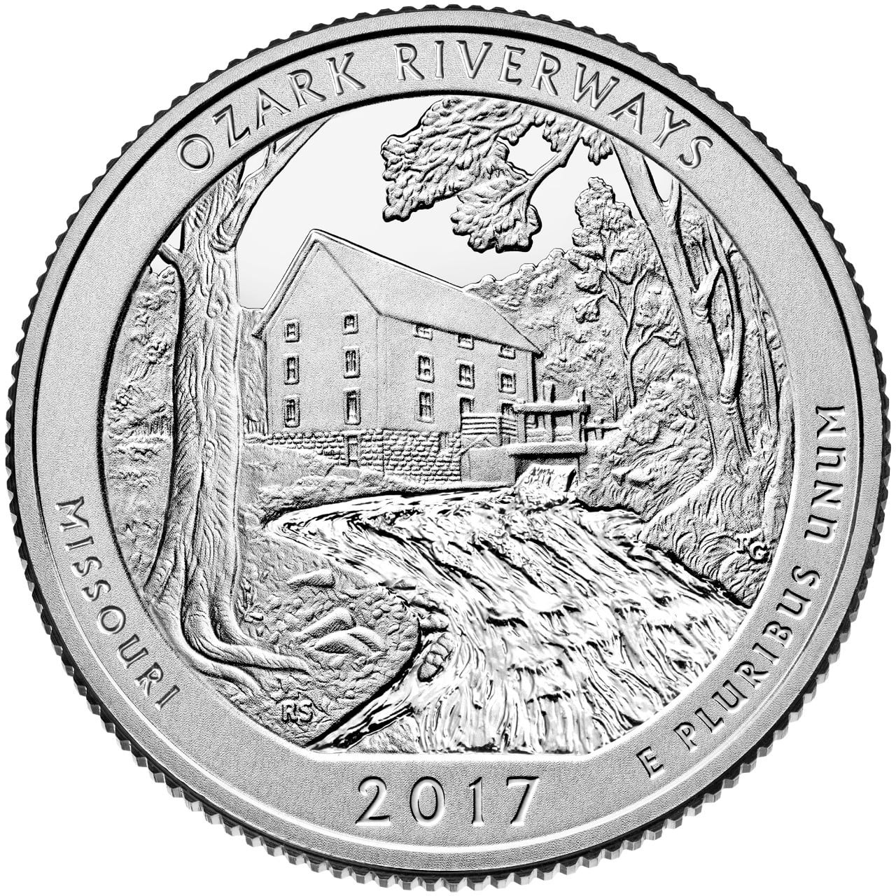 2017 Ozark Riverways Missouri Proof Reverse