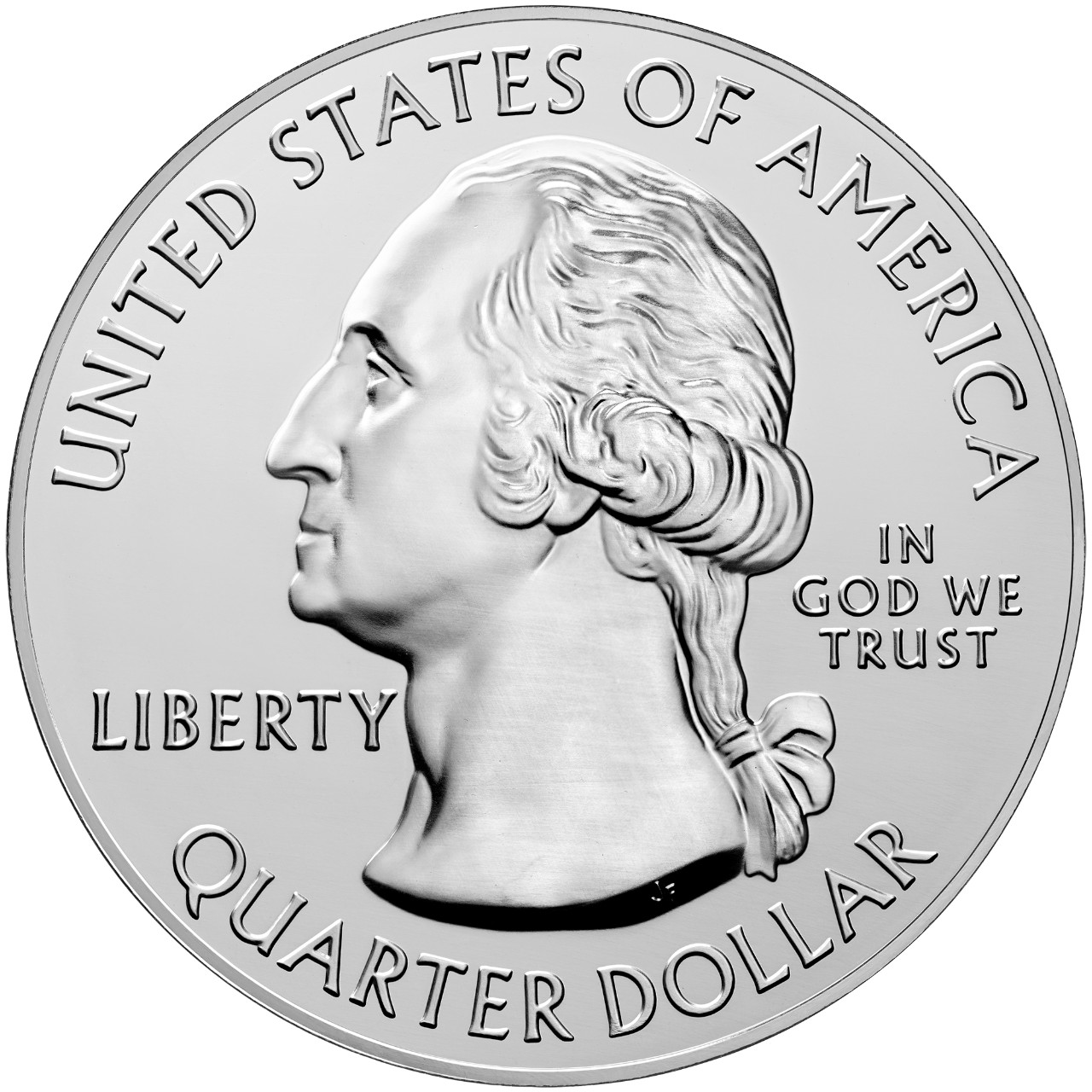 2018 America the Beautiful Quarters Five Ounce Silver Bullion Coin Pictured Rocks Michigan Obverse