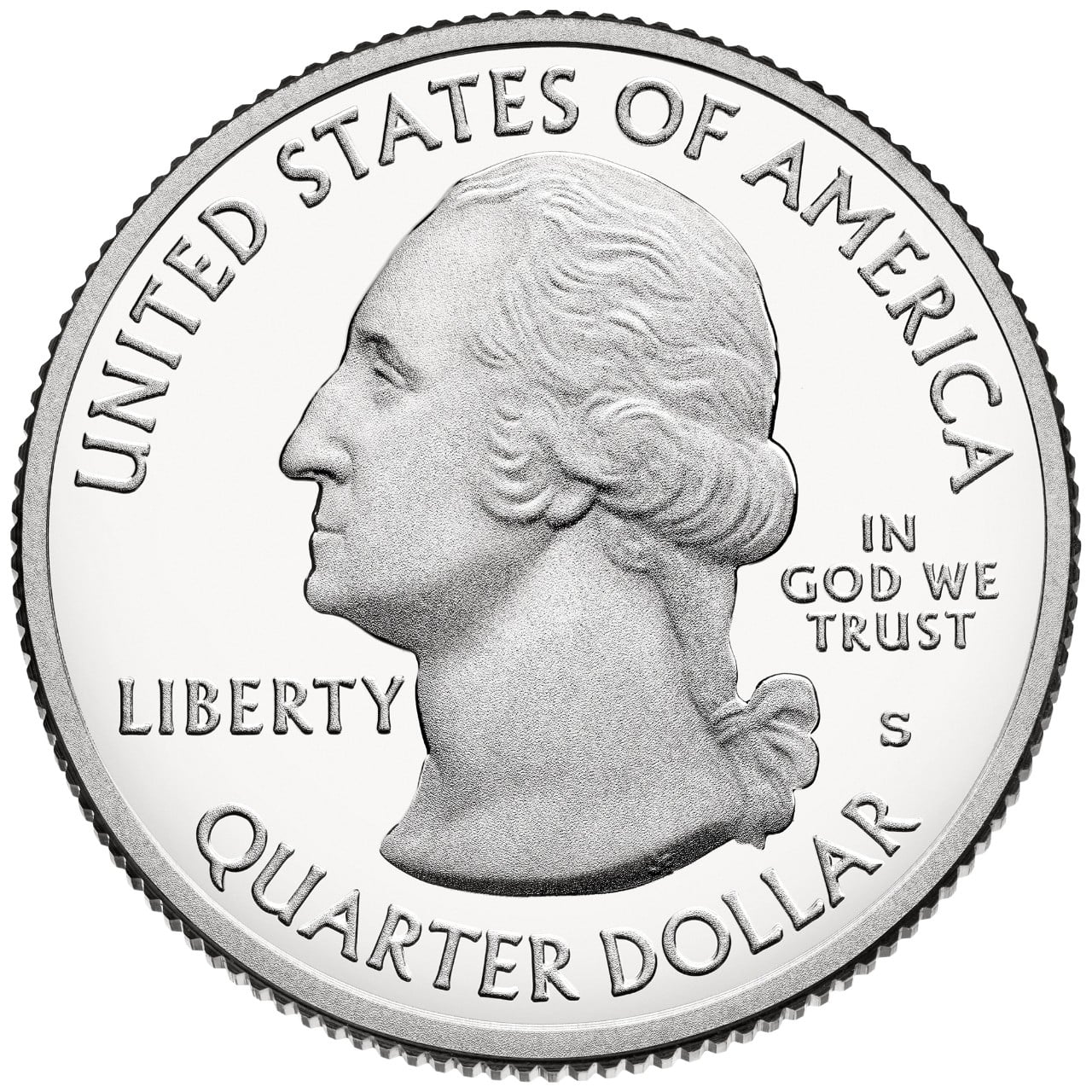 2016 America The Beautiful Quarters Coin Proof Obverse