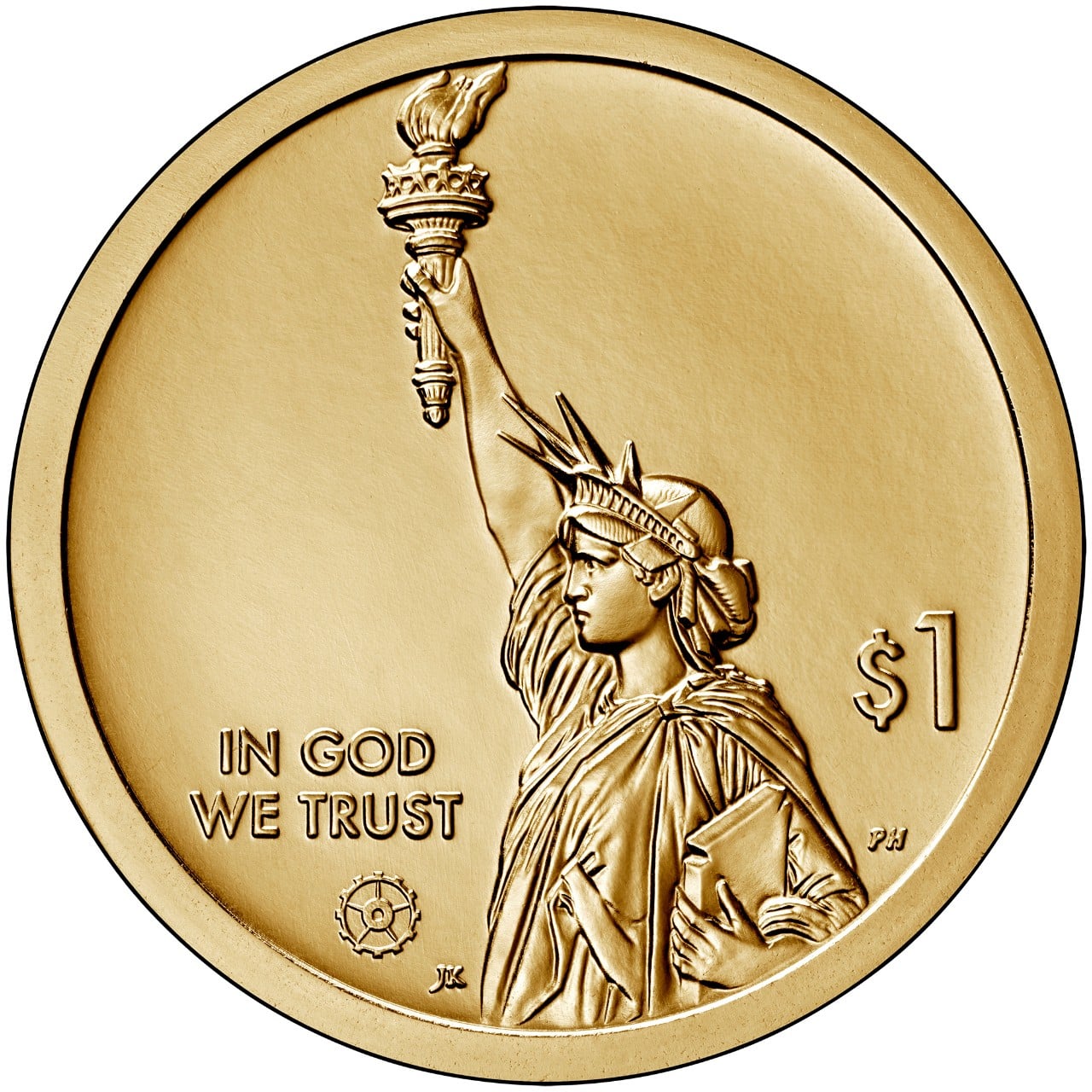 2020 American Innovation $1 Coin Uncirculated Obverse