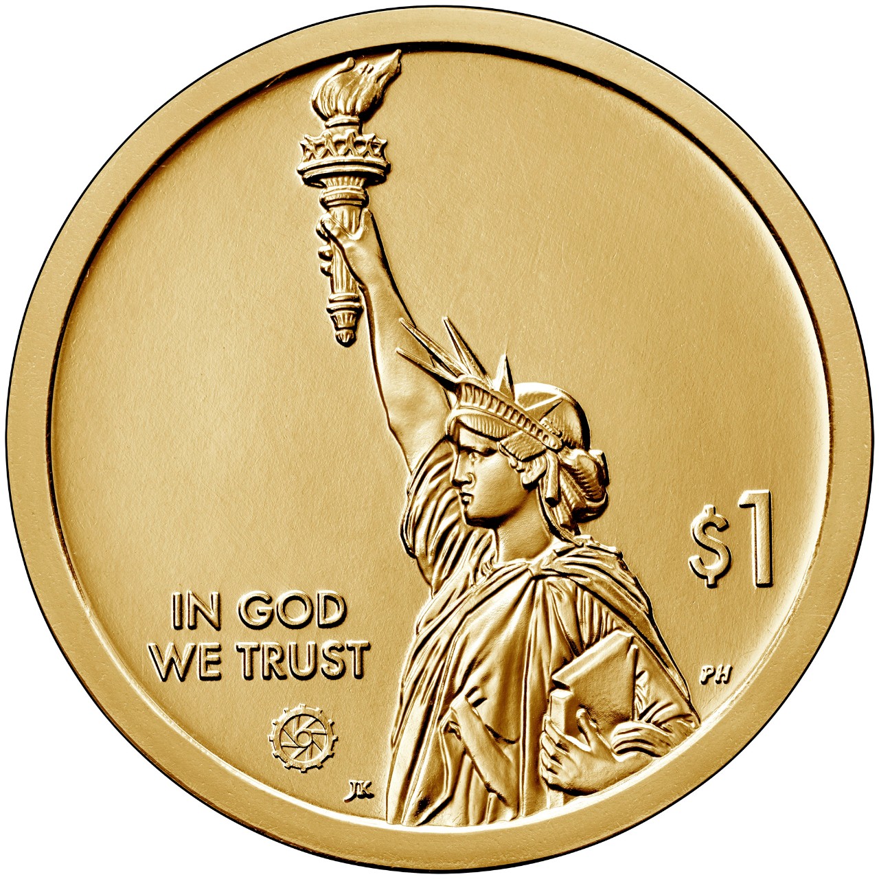 2021 American Innovation $1 Coin Uncirculated Obverse