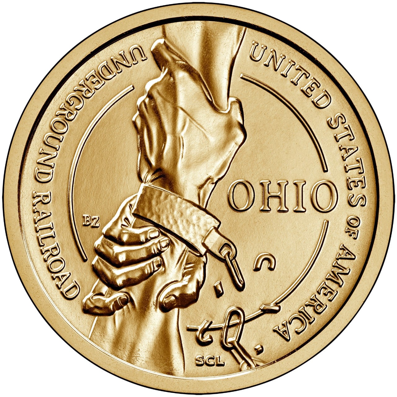 2023 American Innovation One Dollar Coin Ohio Uncirculated Reverse
