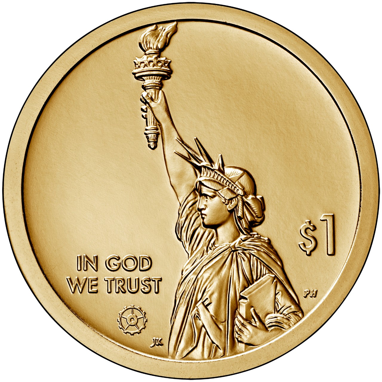 2020 American Innovation $1 Coin Uncirculated Obverse