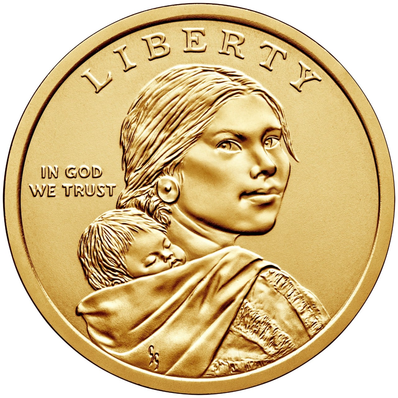 2019 Native American One Dollar Uncirculated Obverse