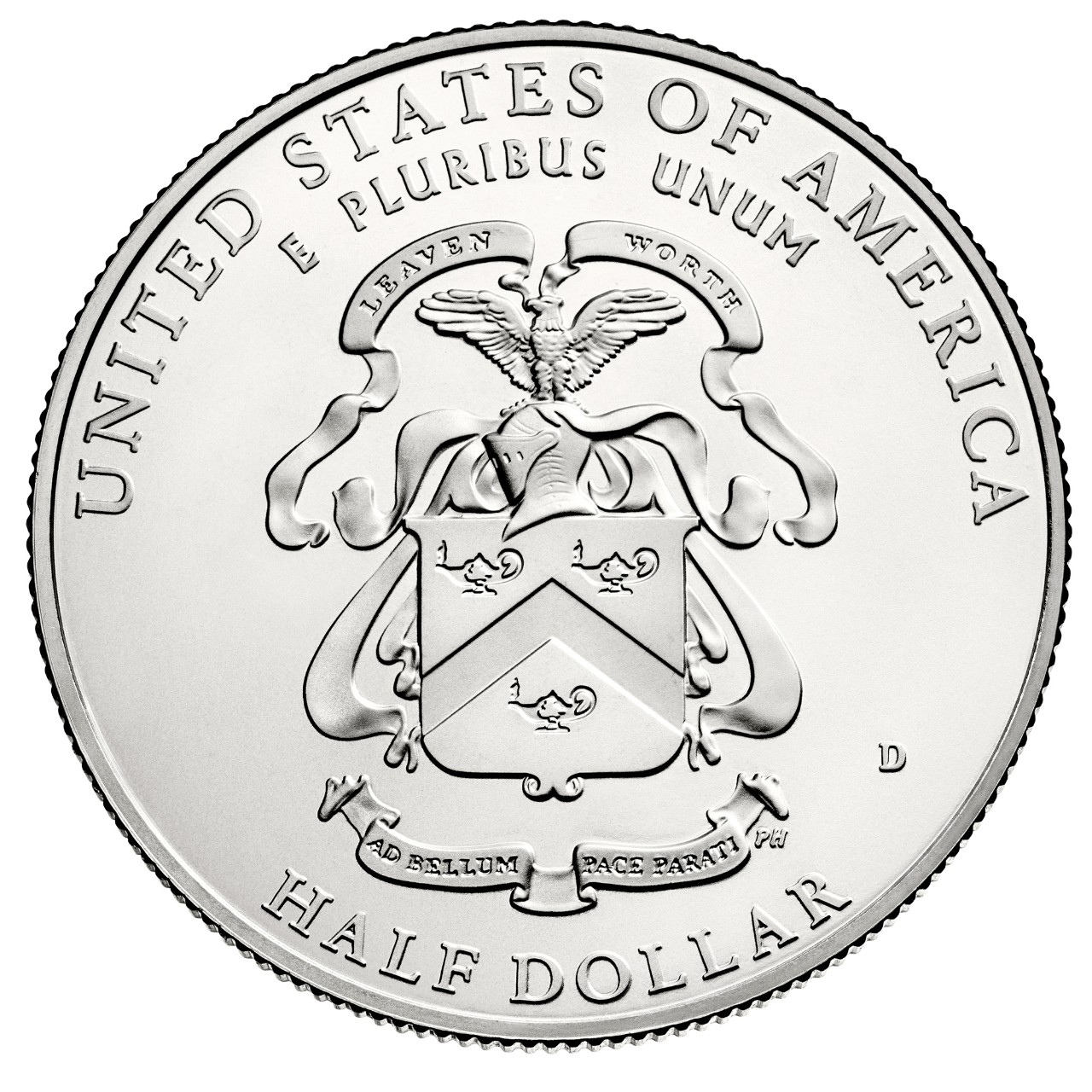 2013 Five Star Generals Commemorative Clad Half Dollar Uncirculated Reverse
