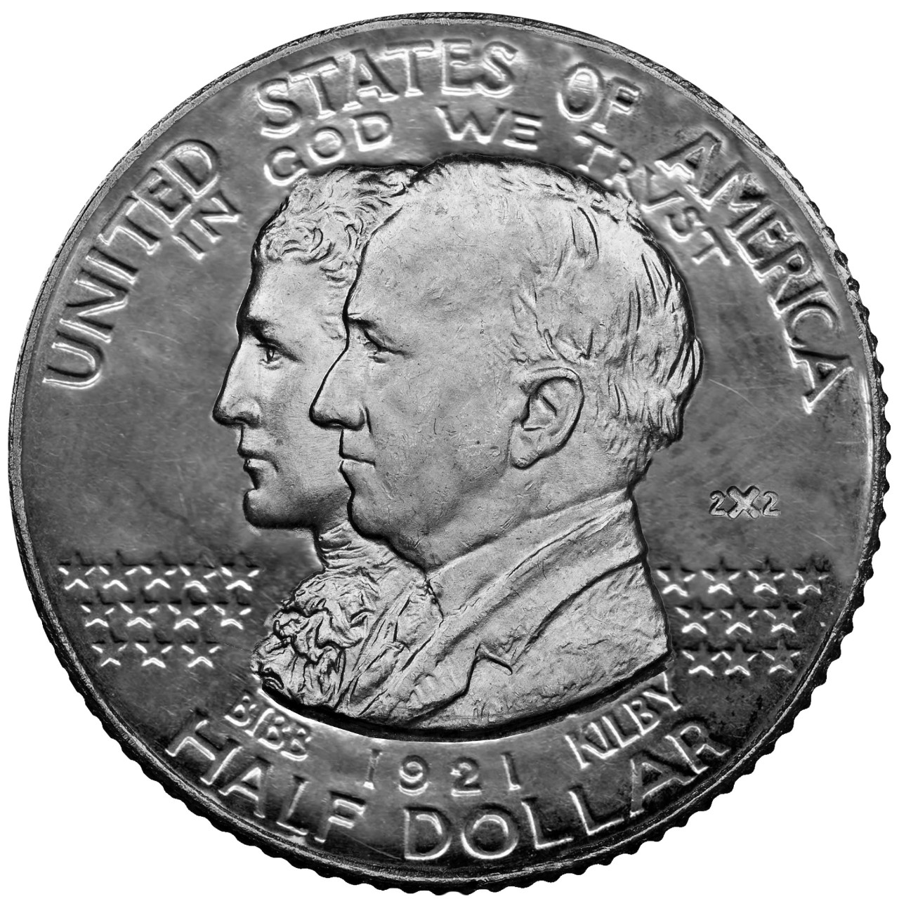 1921 Alabama Commemorative Half Dollar Obverse