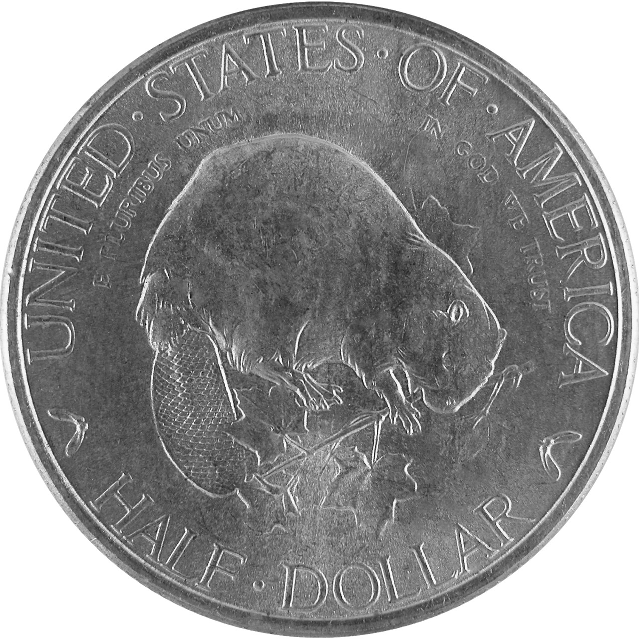 1936 Albany New York Charter Sesquicentennial Silver Half Dollar Reverse