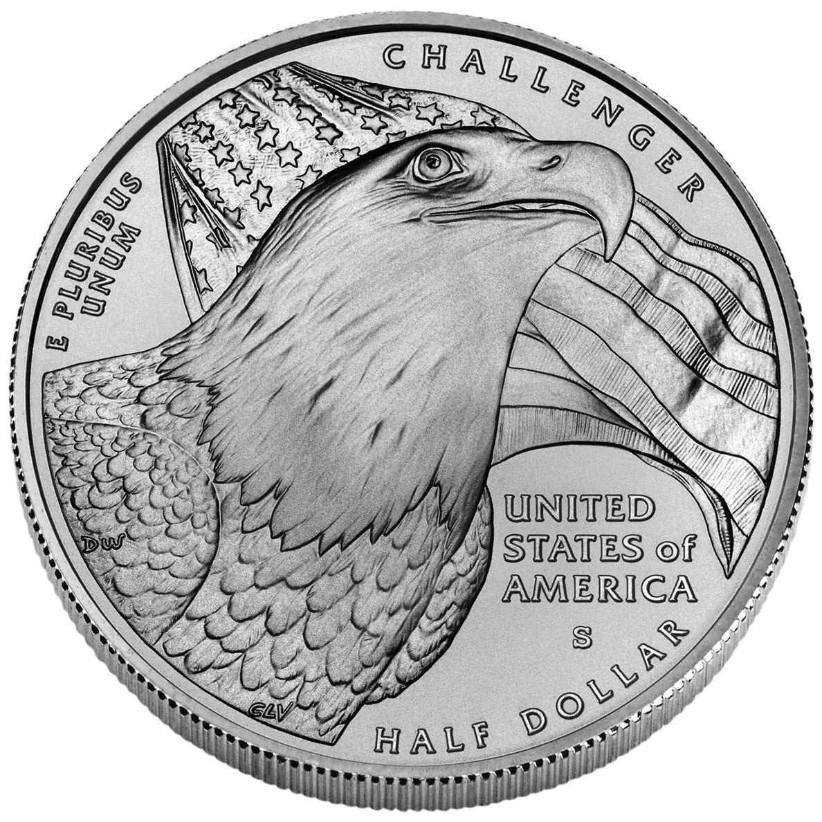 2008 Bald Eagle Commemorative Clad Half Dollar Uncirculated Reverse