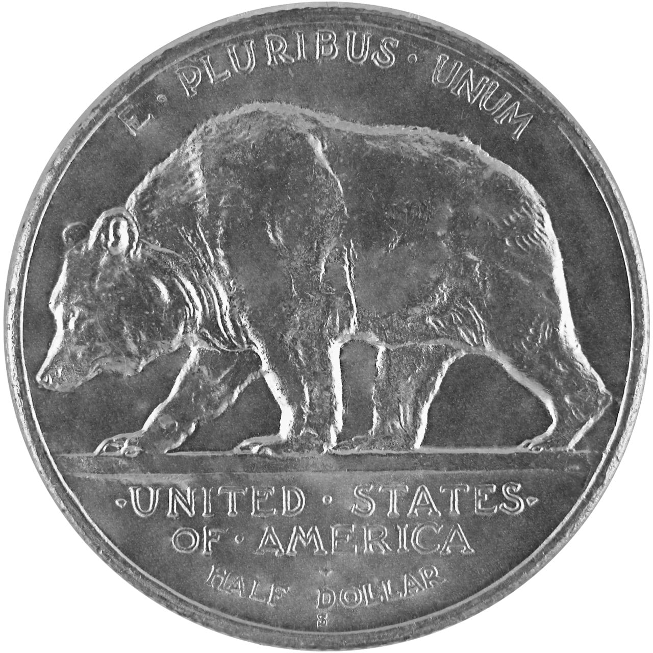 1925 California Diamond Jubilee Silver Half Dollar Reverse