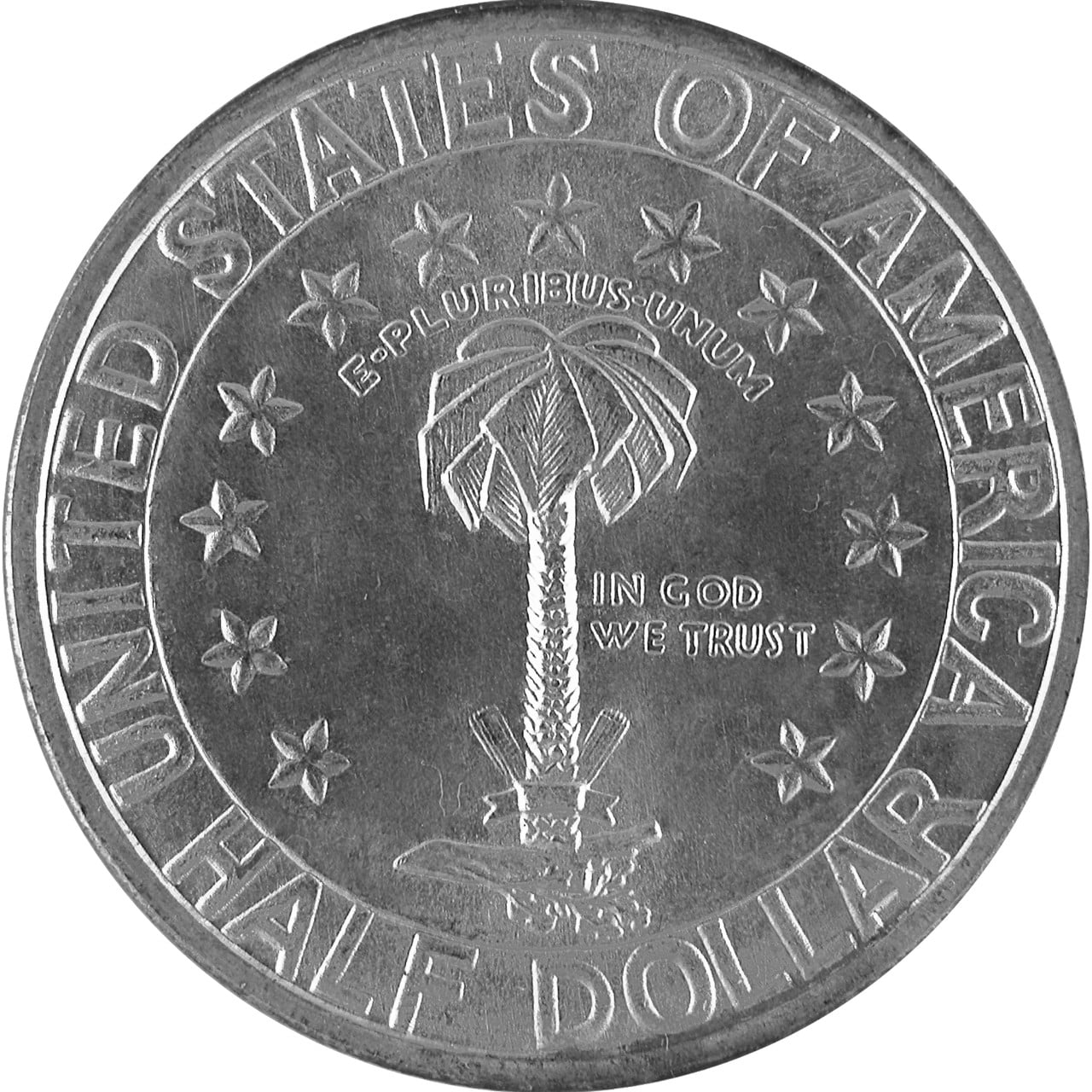 1936 Columbia South Carolina Sesquicentennial Silver Half Dollar Reverse