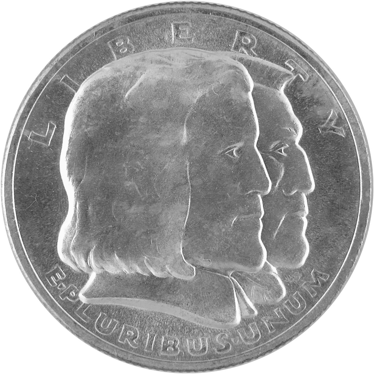 1936 Long Island Commemorative Silver Half Dollar Obverse