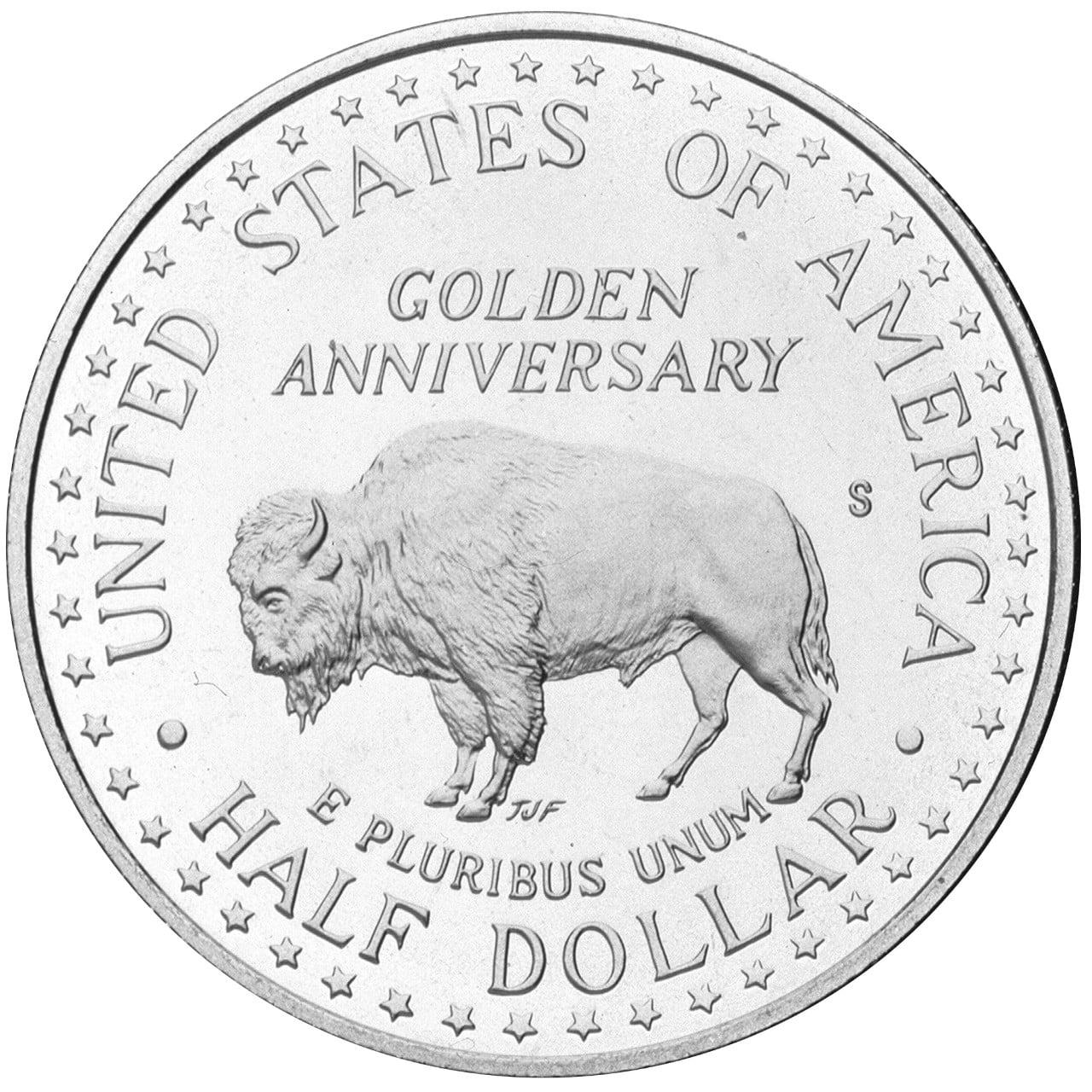 1991 Mount Rushmore Commemorative Clad Half Dollar Reverse