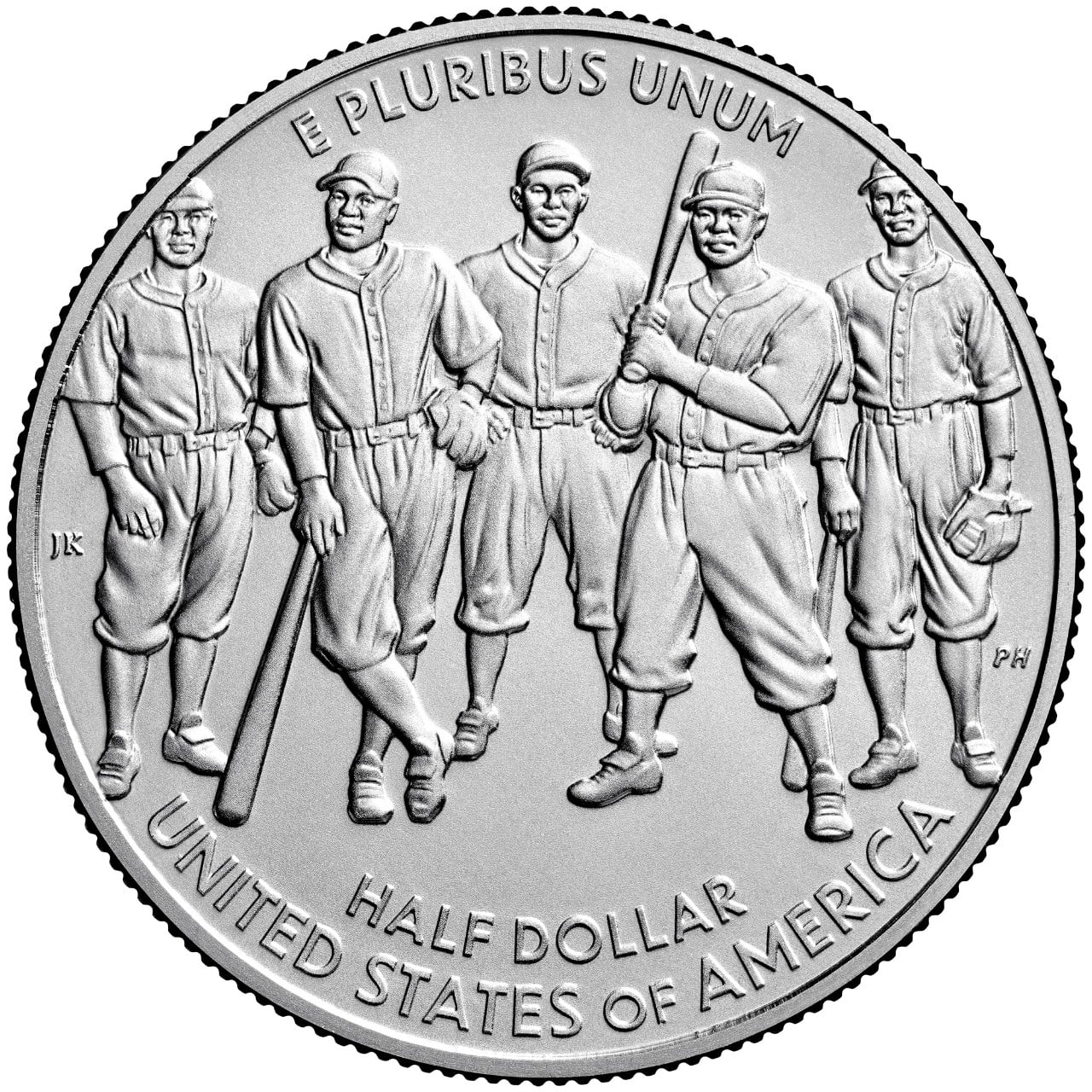 2022 Negro Leagues Baseball Commemorative Clad Uncirculated Reverse