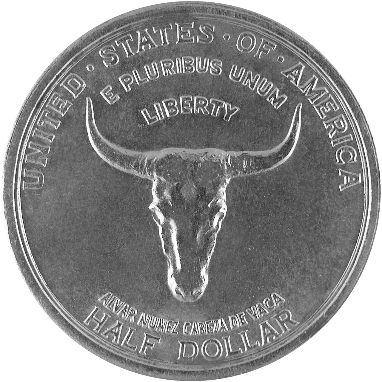 1935 Old Spanish Trail Quadricentennial Silver Half Dollar Obverse