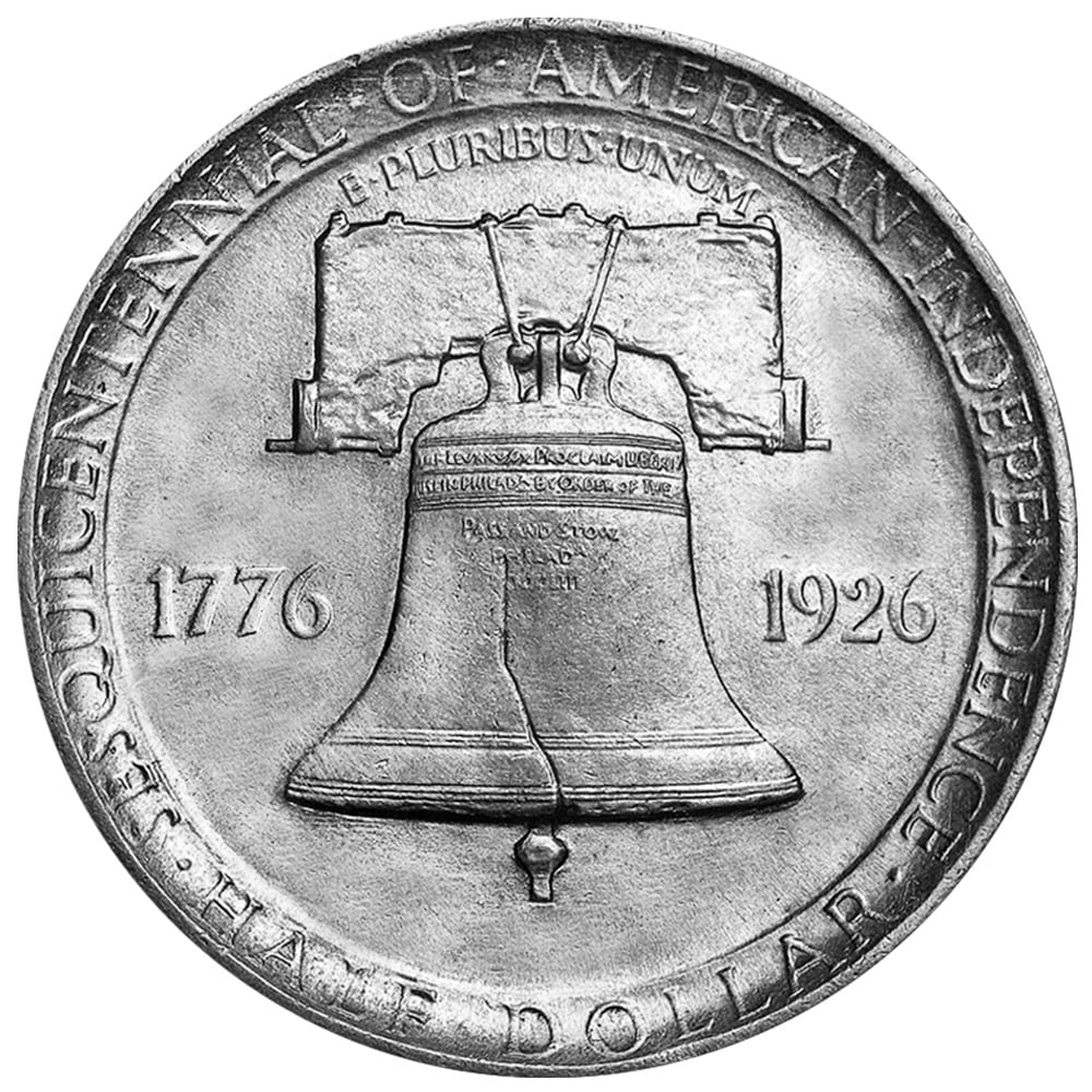1926 Sesquicentennial Silver Half Dollar Reverse