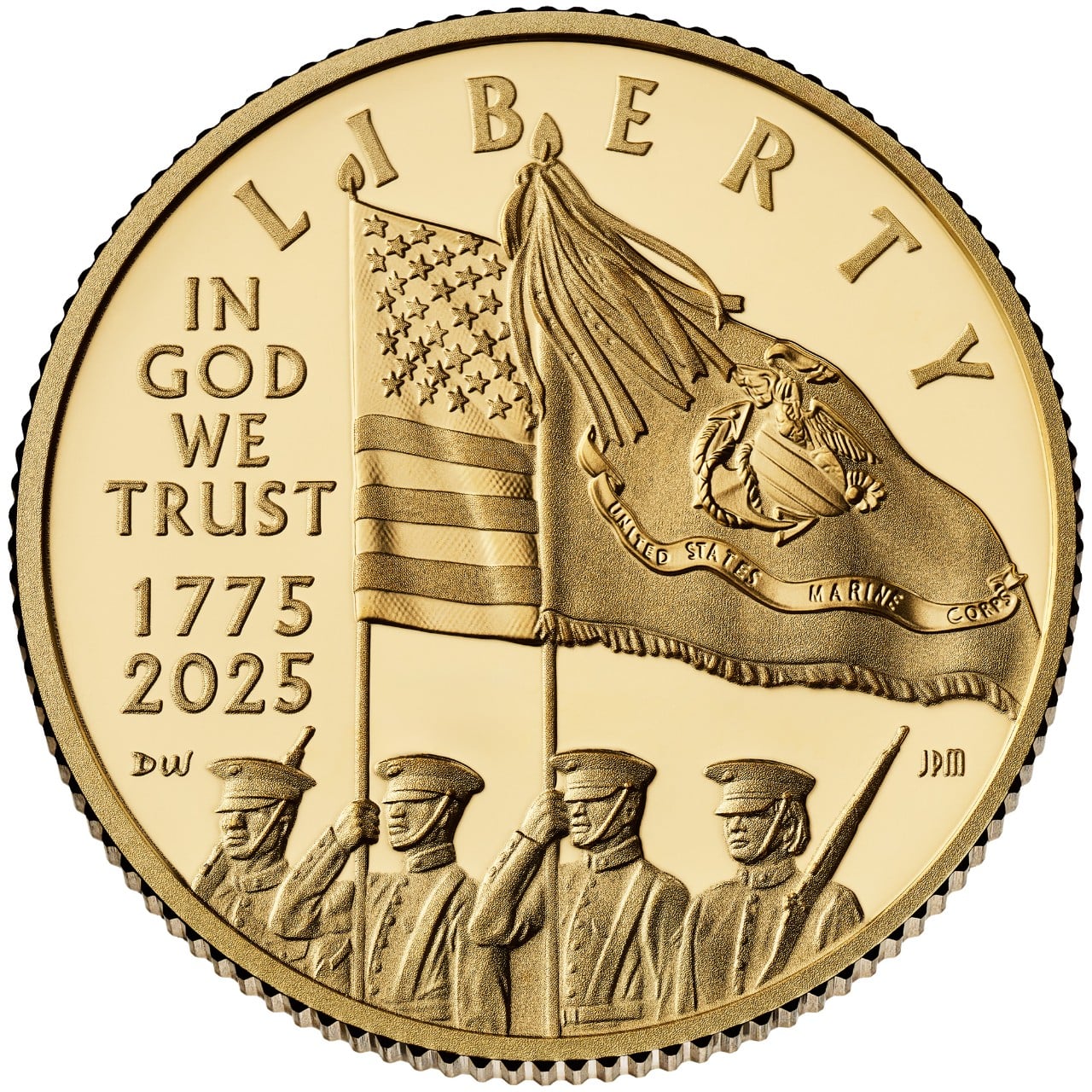 2025 U.S. Marine Corps Proof Gold Obverse