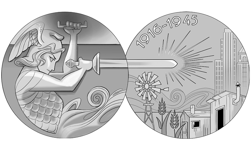 Best of the Mint - Mercury Dime Medal