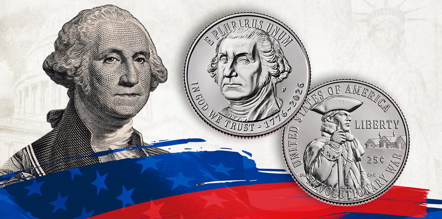 George Washington and the Revolutionary War Quarter