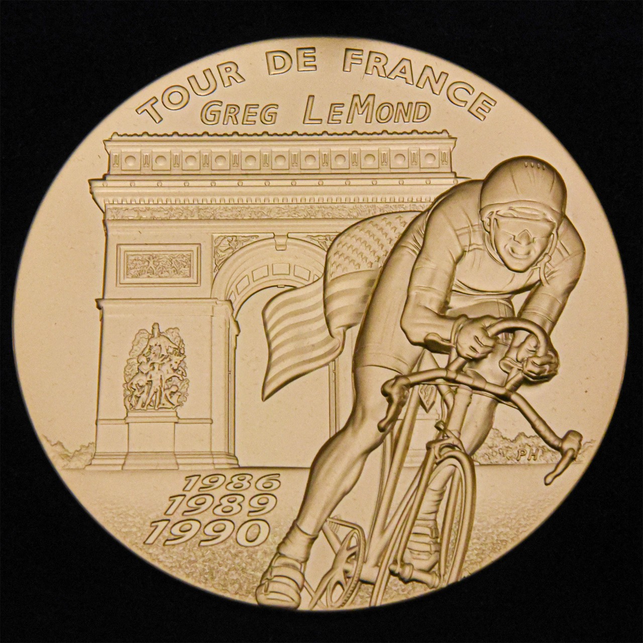 2025 Greg LeMond Medal Obverse