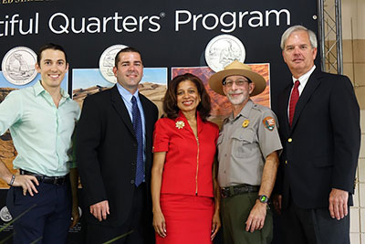 From left to right: Josh Padgett, Stephen Shelley, Beverly Babers, Bob Krumenaker, Jeff Porter