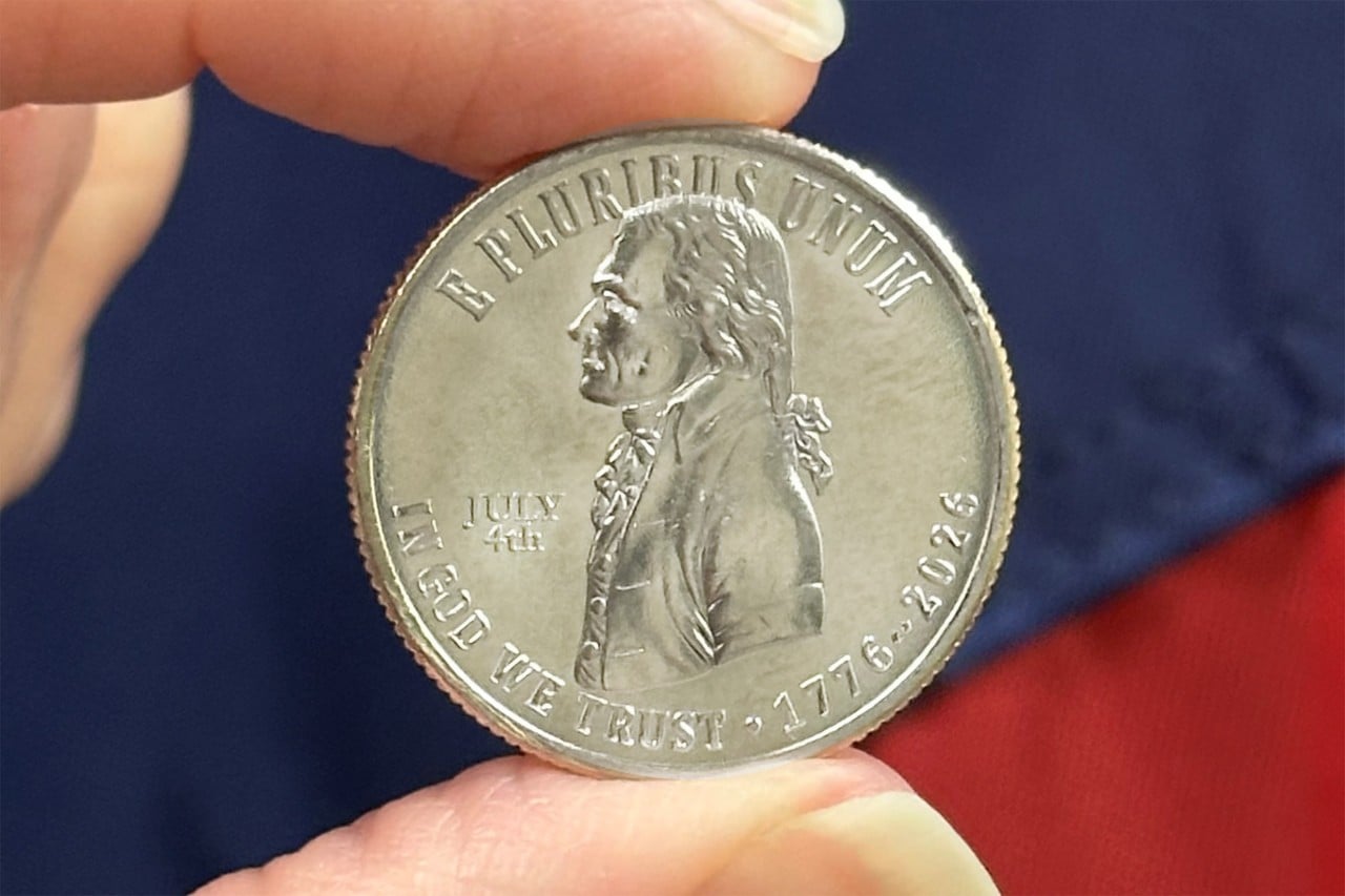 Declaration of Independence Quarter - July 4 Privy Mark