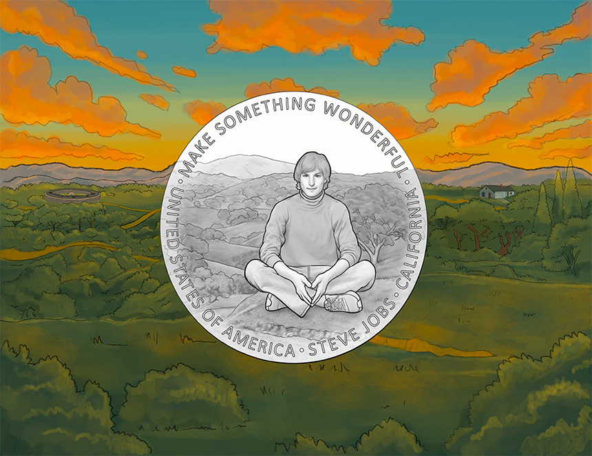 2026 American Innovation $1 Coin CA Line Art