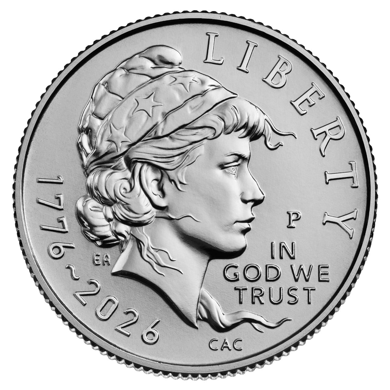 2026 Dime - Uncirculated Obverse (P)