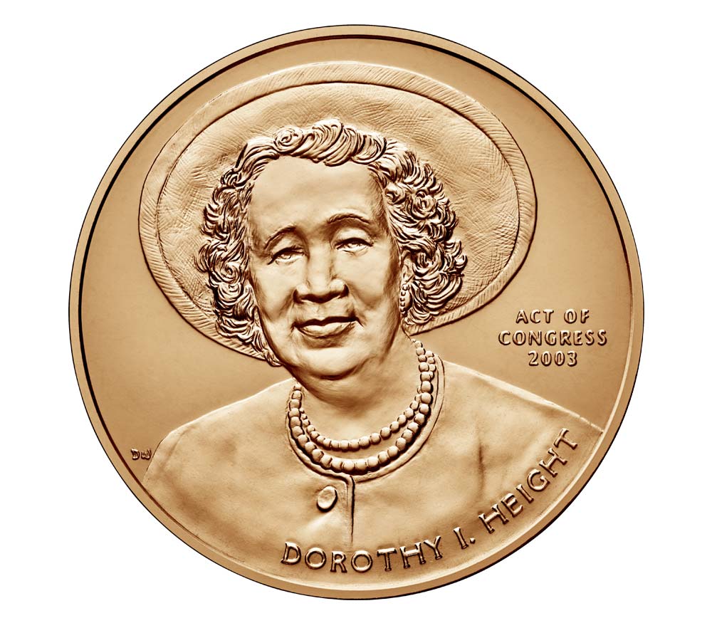 K*g様 弐等賞銅碑メダル　アンティークSecond-place bronze Dorothy Height Bronze Medal | US Mint