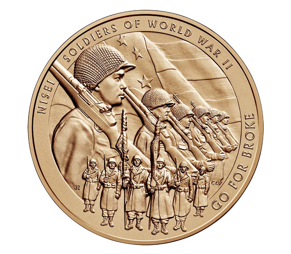 Nisei Soldiers of World War II Bronze Medal | US Mint