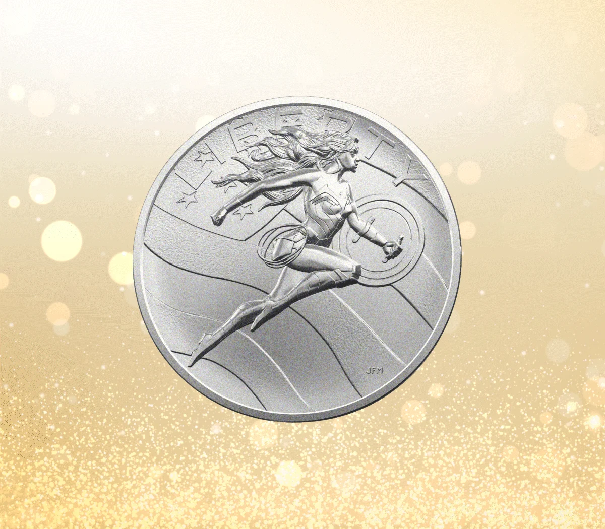 Comic Art One Ounce Silver Medal &ndash; Wonder Woman&trade;, , video video number 3.0