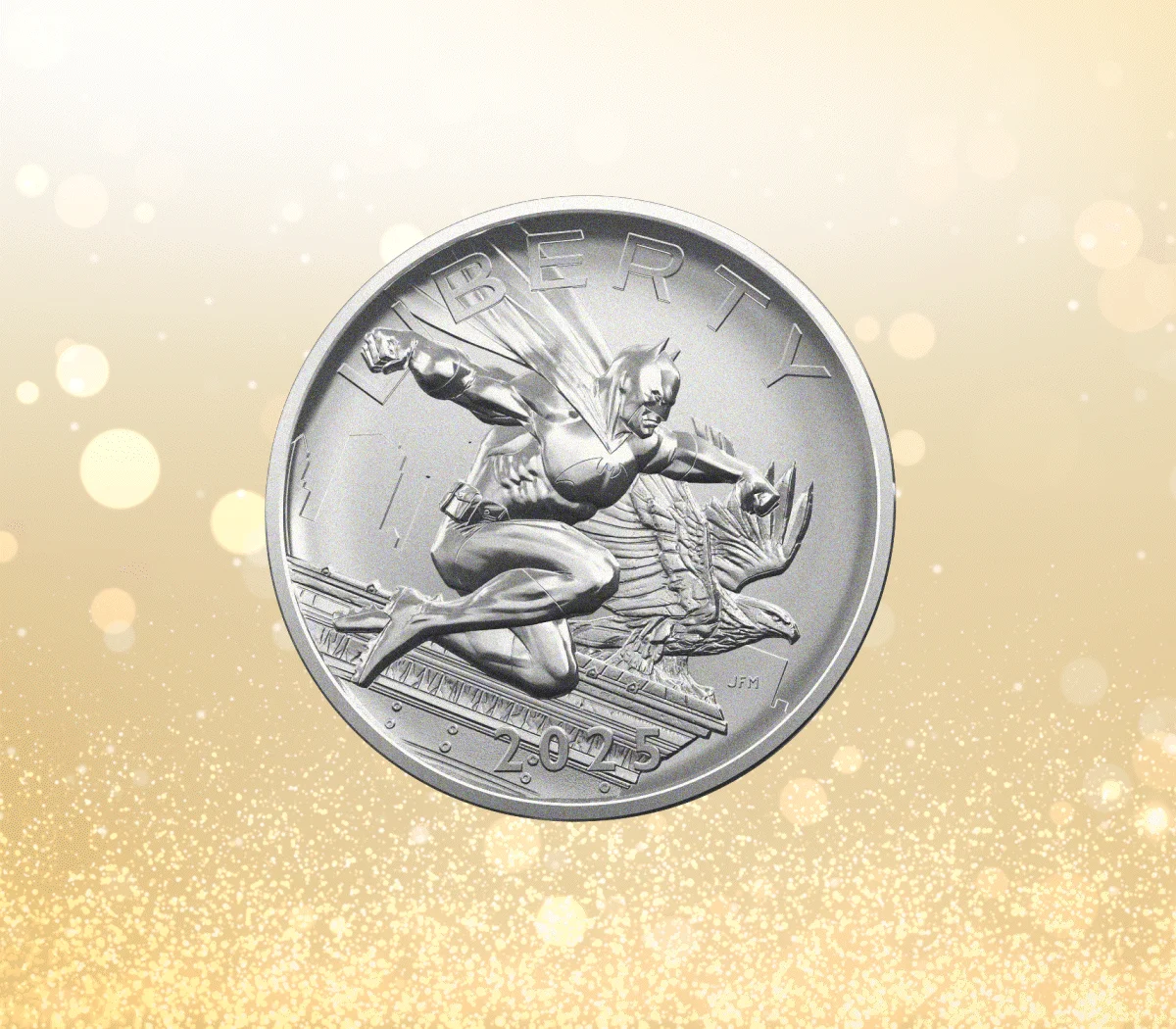 Comic Art 2.5 Ounce Silver Medal &ndash; Batman&trade;, , video video number 2.0