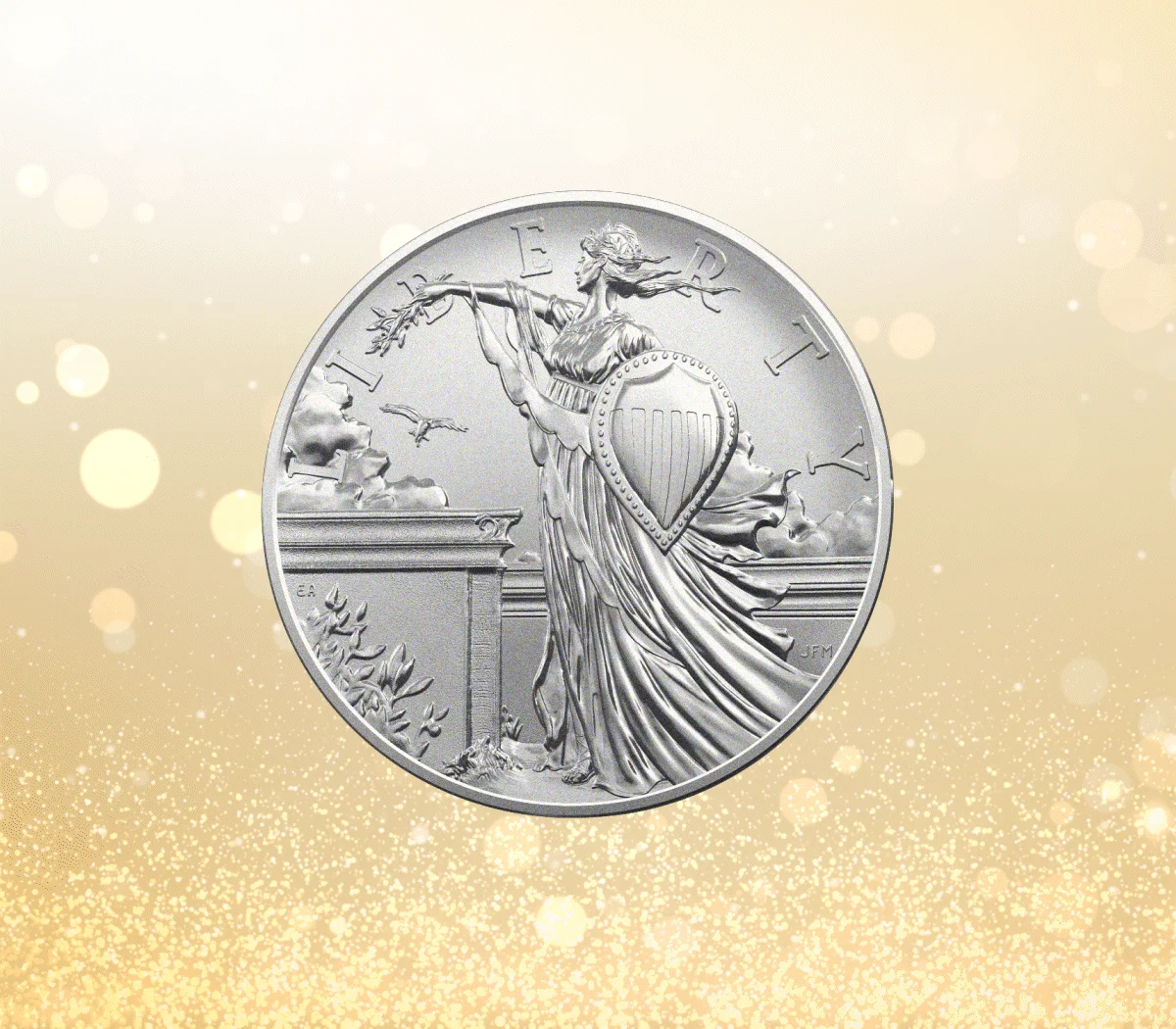 Best of the Mint 1916 Standing Liberty Quarter Dollar Gold Coin and Silver Medal Set, , video video number 2.0