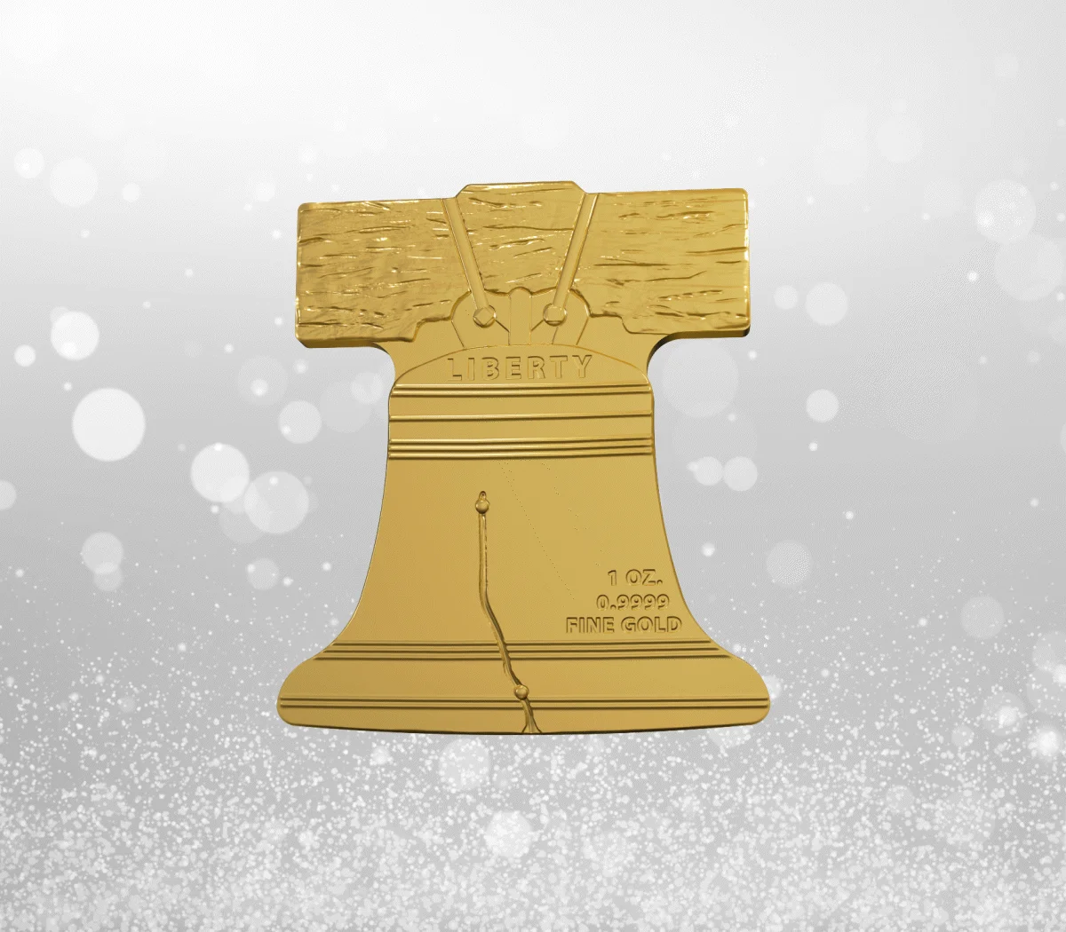 Freedom Ringing &ndash; Liberty Bell One Ounce Gold Coin, , video video number 2.0