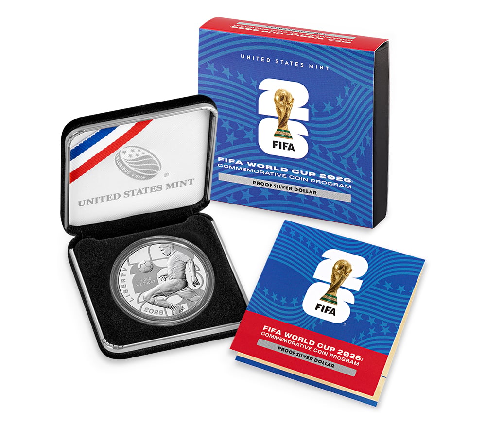 FIFA World Cup 2026™ Proof Silver Dollar | U.S. Mint