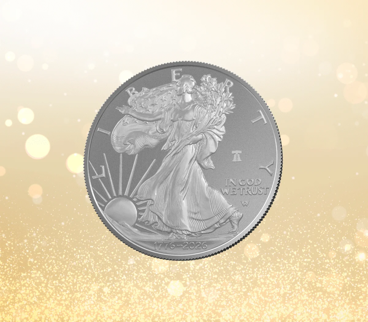 American Eagle 2026 One Ounce Silver Enhanced Uncirculated Coin, , video video number 2.0
