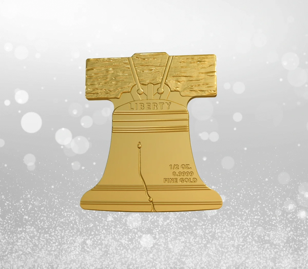 Freedom Ringing &ndash; Liberty Bell One-Half Ounce Gold Coin, , video video number 2.0