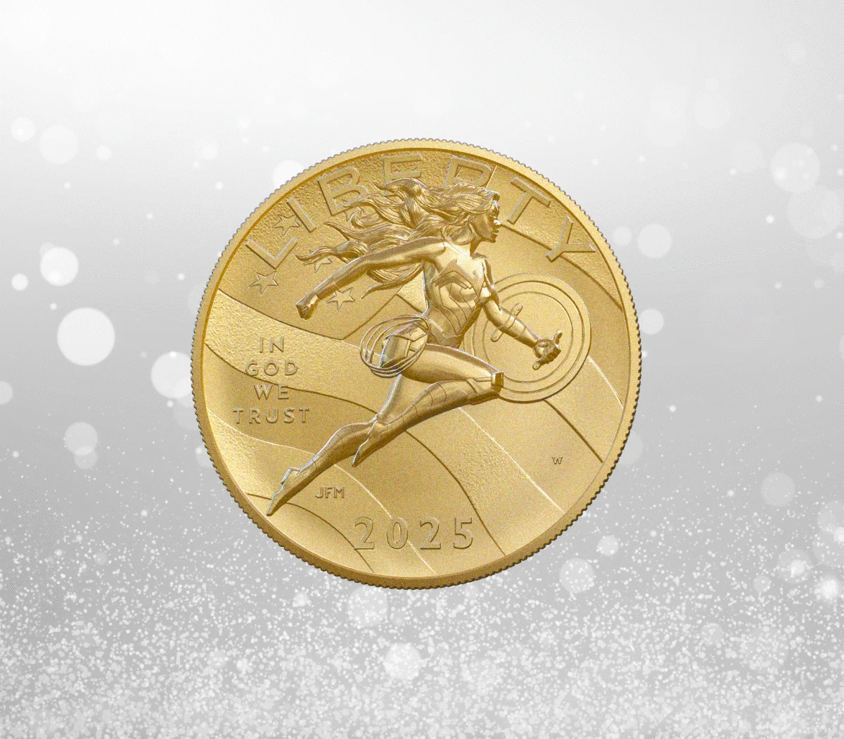 Comic Art 24-Karat Gold Proof Coin &ndash; Wonder Woman&trade;, , video video number 2.0