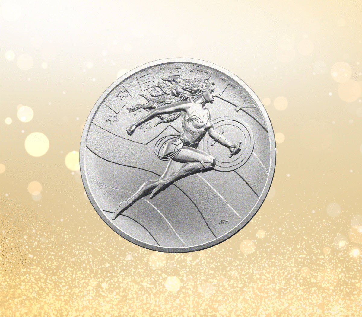 Comic Art One Ounce Silver Medal &ndash; Wonder Woman&trade;, , video video number 2.0