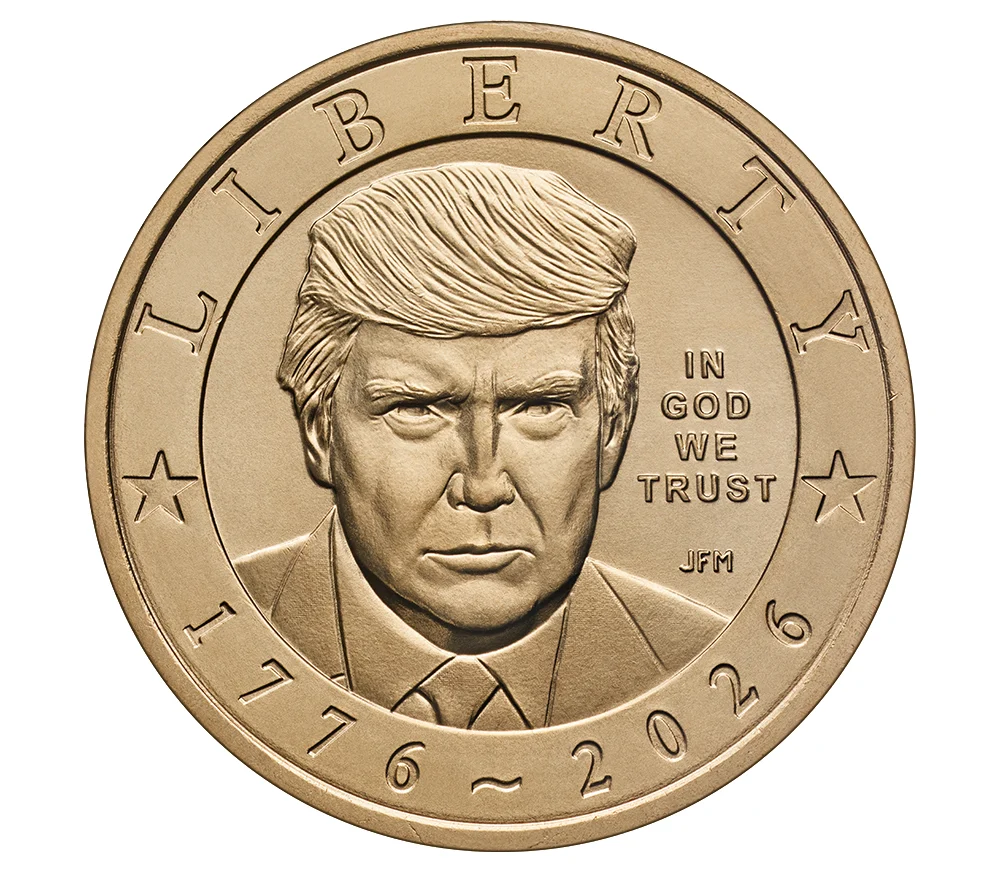 Semiquincentennial President Donald J. Trump 2026 $1 Coin Rolls & Bags video number 3.0