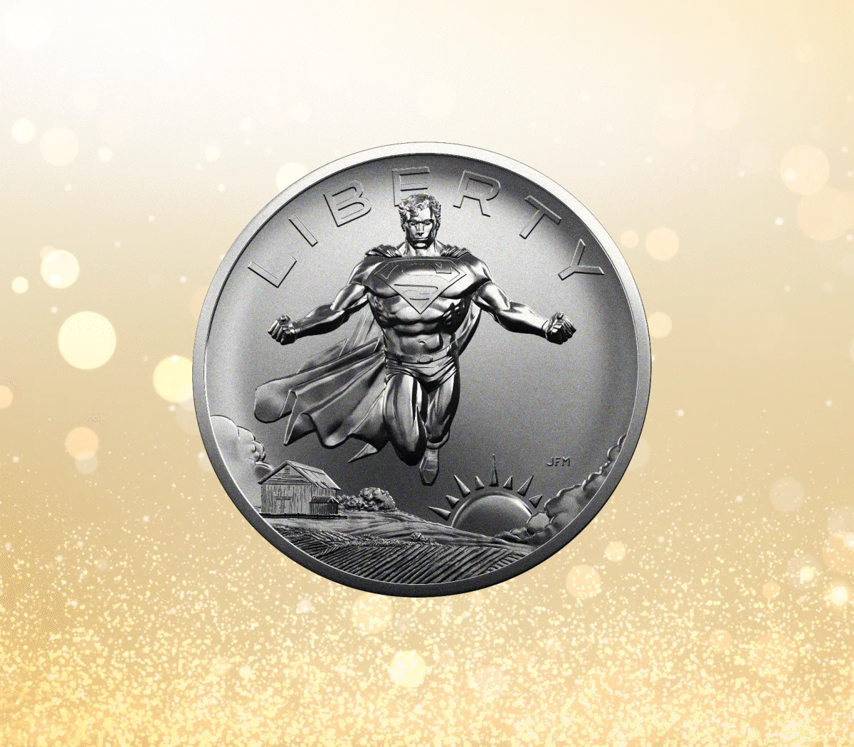 Comic Art One Ounce Silver Medal &ndash; Superman&trade;, , video video number 3.0