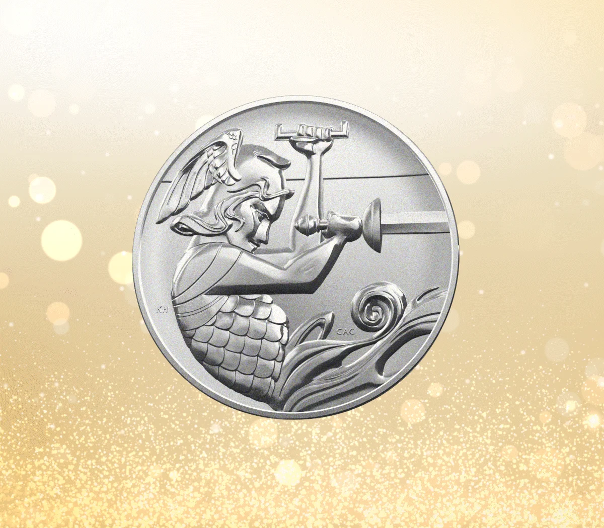 Best of the Mint 1916 Mercury Dime Gold Coin and Silver Medal Set, , video video number 2.0
